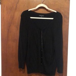 Black Express cardigan